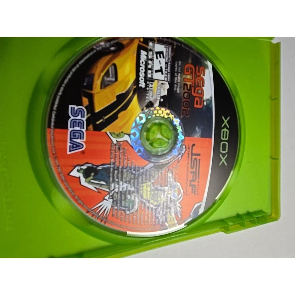 JSRF Jet Set Radio / SEGA GT 2002 (Microsoft Xbox, 2002) Complete With Manuals